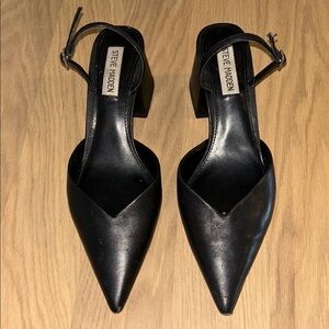 Steve Madden Black Closed Toe Heels